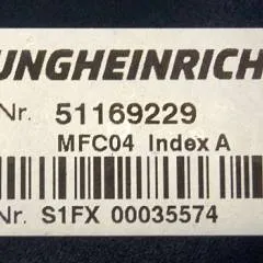 Jungheinrich 51169229 | MFC04 Index A Brake from ETV214 year 2015 sn. S1FX00035574