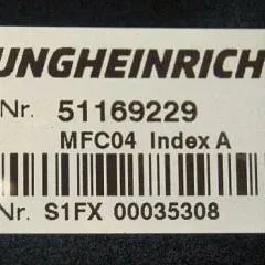 Jungheinrich 51169229 | MFC04 Index A Brake from ETV214 year 2015 sn. S1FX00035308