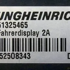 Jungheinrich 51325465 | Fahrerdisplay 2A for ETV/M from year 2011 till 2016 sn. 08029883