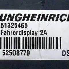 Jungheinrich 51325465 | Fahrerdisplay 2A for ETV/M from year 2011 till 2016 sn. 08030276