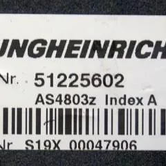 Jungheinrich 51225602 | Stuur regeling steering Controller AS4803 Z index A from ETV214 year 2014 sn. S19X00047906