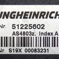 Jungheinrich 51225602 | Stuur regeling steering Controller AS4803 Z index A from ETV216 year 2012 sn. S19X00083231