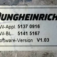 Jungheinrich 51345220 | Build in charger ELH2425 24V/25A 100-400Ah year 2025 sn. SNOX00013628