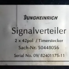 Jungheinrich 50448056 | Signal divider ETV110 112 114 sn. 09/82401175-11
