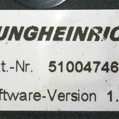 Jungheinrich 50449302 | Stuur regeling Controller AS4803 Z index I sw 1,33 51004746 from ETV214 year 2011 sn. S10X00055246
