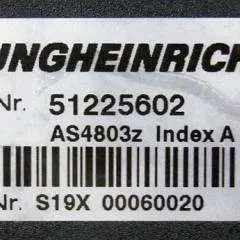 Jungheinrich 51225602 | Stuur regeling steering Controller AS4803 Z index A from ETV214 year 2014 sn. S19X00060020