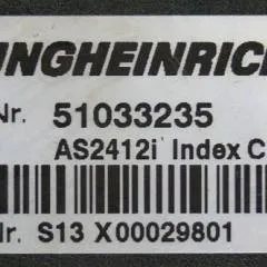 Jungheinrich 51033235 | Rij regeling Drive controller AS2412i index C from ESE320 year 2012 sn. S13X00029801