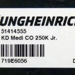 Jungheinrich 51414555 | Display KD MEDI CO 250K Jr DSE from EKS110 2017 sn. 719E6056