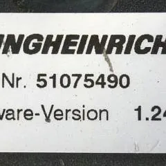 Jungheinrich 51037594 | Rij/hef regeling Drive/lift controller AS2409 i k index B Sw. 1,24 51075490 from EJE220 year 2011 sn. S12X 00042489
