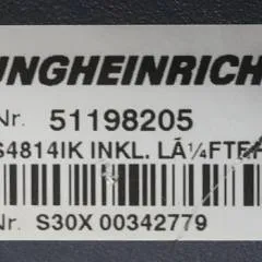 Jungheinrich 51159321 | Rij/hef regeling drive/lifting controller AS4814Ik Index A 51198205 inkl. LA1/4FTER from ETV214 year 2014 sn. S1EX00011447