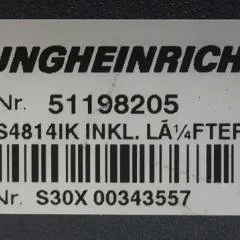 Jungheinrich 51159321 | Rij/hef regeling drive/lifting controller AS4814Ik Index A 51198205 inkl. LA1/4FTER from ETV214 year 2014 sn. S1EX00011470