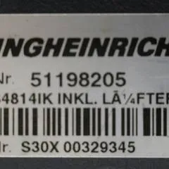 Jungheinrich 51159321 | Rij/hef regeling drive/lifting controller AS4814Ik Index A 51198205 inkl. LA1/4FTER from ETV214 year 2013 sn. S1EX00010912