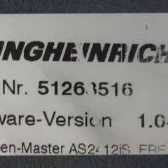 Jungheinrich 51226801 | Rij/hef/stuur regeling  drive/lift/steering controller AS2412 i S index A Sw. 1,04 51263516 sn. S1AX00107114 from ERE225 D/P year 2015