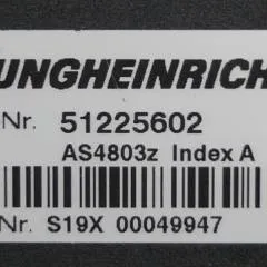 Jungheinrich 51225602 | Stuur regeling steering Controller AS4803 Z index A from ETV216 year 2014 sn. S19X00049947
