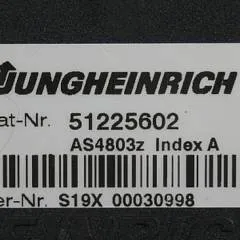 Jungheinrich 51225602 | Stuur regeling steering Controller AS4803 Z index A from ETV216 year 2012 sn. S19X00030998