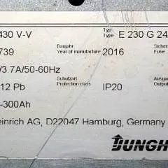 Jungheinrich 51044544 | build in charger ELG2430 V-V 24V/30A 100-300Ah sn. B0089739