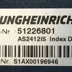 Jungheinrich 51226801 | Rij/hef/stuur regeling  drive/lift/steering controller AS2412 i S index D Sw 1,22 51419306 sn. S1AX00196946 from ECE225 year 2017