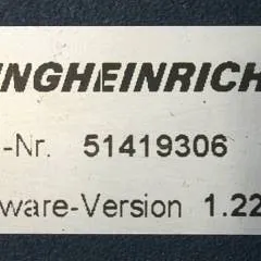 Jungheinrich 51226801 | Rij/hef/stuur regeling  drive/lift/steering controller AS2412 i S index D Sw 1,22 51419306 sn. S1AX00196946 from ECE225 year 2017