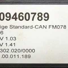 Still 0009460789 | Display Standard Can FM078 V1.06 HW V1.03 SW V1,41 399302020/0000 from Still FMX12 year 2013