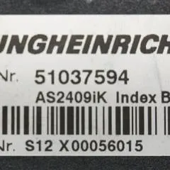Jungheinrich 51037594 | Rij/hef regeling Drive/lift controller AS2409 i k index B Sw. 1,03 51093699 sn. S12X00056015 from ERE120 year 2015