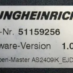 Jungheinrich 51037594 | Rij/hef regeling Drive/lift controller AS2409 i k index B Sw. 1,06 51159256 sn. S12X00035432 from EJE220 year 2015