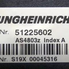 Jungheinrich 51225602 | Stuur regeling steering Controller AS4803 Z index A from ETV214 year 2013 sn. S19X00045316