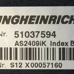 Jungheinrich 51037594 | Rij/hef regeling Drive/lift controller AS2409 i k index B Sw. 1,05 51159256 sn. S12X00057160 from EJD220 year 2012