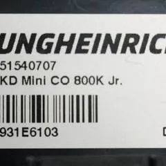 Jungheinrich 51601358 | Dashboard including ignition switch emergency disconnect Display KD mini co 800K jr 51540707