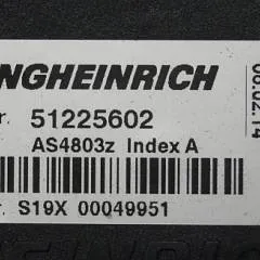 Jungheinrich 51225602 | Stuur regeling steering Controller AS4803 Z index A from ETV214 year 2014 sn. S19X00049951