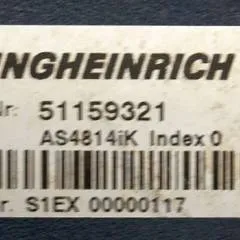 Jungheinrich 51159321 | Rij/hef regeling drive/lifting controller AS4814Ik Index O 51198205 inkl. LA1/4FTER from ETV216 year 2011 sn. S1EX00000117