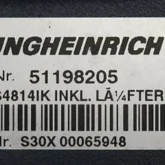 Jungheinrich 51159321 | Rij/hef regeling drive/lifting controller AS4814Ik Index O 51198205 inkl. LA1/4FTER from ETV216 year 2011 sn. S1EX00000117