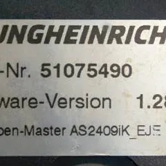 Jungheinrich 51037594 | Rij/hef regeling Drive/lift controller AS2409 i k index B Sw. 1,28 51075490 from EJE220 year 2017 sn. S12X 00096032