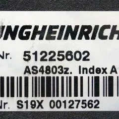 Jungheinrich 51225602 | Stuur regeling steering Controller AS4803 Z index A Sw. 3.05 51208271 sn. S19X00127562