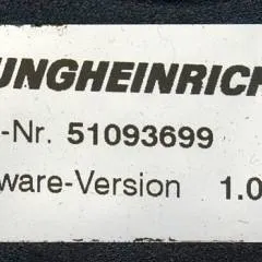 Jungheinrich 51037594 | Rij/hef regeling Drive/lift controller AS2409 i k index B Sw. 1,03 51093699 sn. S12X00038949 from ERE120 fixed platform year 2011