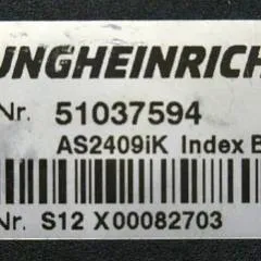 Jungheinrich 51037594 | Rij/hef regeling Drive/lift controller AS2409 i k index B Sw. 1,06 51159256 sn. S12X00082703 from EJE220 year 2015