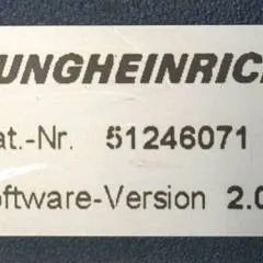 Jungheinrich 51206665 | Rij/hef regeling Drive/lift controller AS2409 i S Index B Sw. 2,05 51246071 from ERE120 folding platform year 2016 sn. S1GX00098527