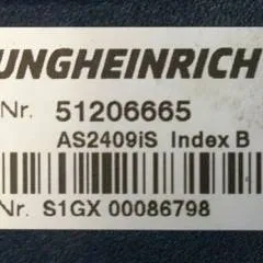 Jungheinrich 51206665 | Rij/hef regeling Drive/lift controller AS2409 i S Index B Sw. 1,04 51481546 from EMD118 year 2019 sn. S1GX00086798