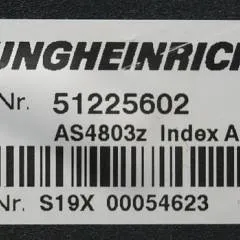 Jungheinrich 51225602 | Stuur regeling steering Controller AS4803 Z index A from ETV214 year 2014 sn. S19X00054623