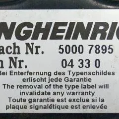 Jungheinrich 50313640 | Rij regelingDrive lift Controller MP1510 C/6 sn. B93184652