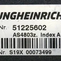 Jungheinrich 51225602 | Stuur regeling steering Controller AS4803 Z index A from ETV320 year 2015 sn. S19X00073499