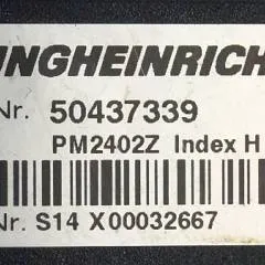 Jungheinrich 50437339 | Stuur regeling steering controller PM2402 Z Index H sn. S14X00032667 from EZS130 year 2012