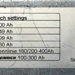 Jungheinrich 51044544 | build in charger ELG2430 V-V 24V/30A 100-300Ah sn. B0057367