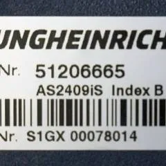 Jungheinrich 51206665 | Rij/hef regeling Drive/lift controller AS2409 i S Index B from EJC 214z year 2018 sn. S1GX00078014