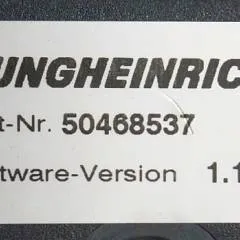 Jungheinrich 50460933 | Stuur regeling steering Controller AS4803 L sw. 1,10 50468537 from ETV214 year 2004 sn. LJA916431