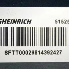 Jungheinrich 51525860 | Directional switch from EMC sn. SFTT00026814392427