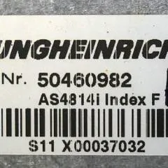 Jungheinrich 50460982 | Rij regeling Drive controller AS4814i index F from ETV214 year 2011 sn.S11X00037032
