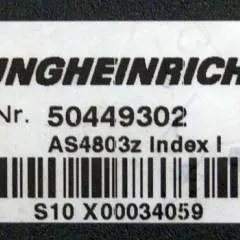 Jungheinrich 50449302 | Stuur regeling Controller AS4803 Z Index I sn.S10X00034059 from ETV114 year 2011