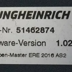 Jungheinrich 51226801 | Rij/hef/stuur regeling  drive/lift/steering controller AS2412 i S index C Sw 1,02 51462874 sn. S1AX000102443 from ERE225 Drive + year 2017
