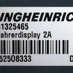 Jungheinrich 51325465 | Fahrerdisplay 2A for ETV/M from year 2011 till 2016 sn. 525O8333