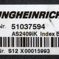 Jungheinrich 51037594 | Rij/hef regeling Drive/lift controller AS2409 i k index B Sw. 1,01 51093699 sn. S12X00015993 from ERE120 year 2010